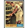 Image 1 : 1961 TOPPS WES COVINGTON