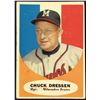 Image 1 : 1961 TOPPS BASEBALL CHUCK DRESSEN