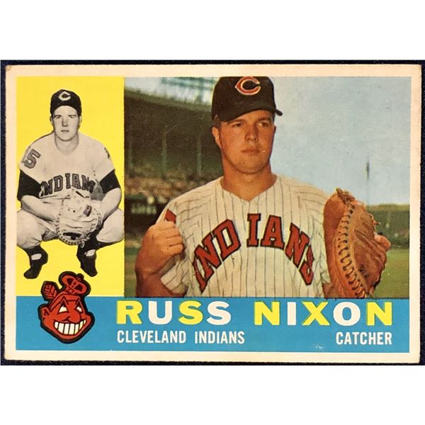 1960 TOPPS WHITE BACKS RUSS NIXON
