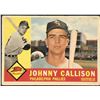 Image 1 : 1960 TOPPS WHITE BACKS JOHNNY CALLISON ROOKIE CARD