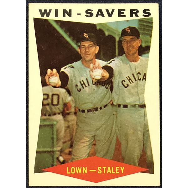 1960 TOPPS WHITE BACKS GERRY STALEY