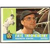 Image 1 : 1960 TOPPS WHITE BACKS FAYE THRONEBERRY