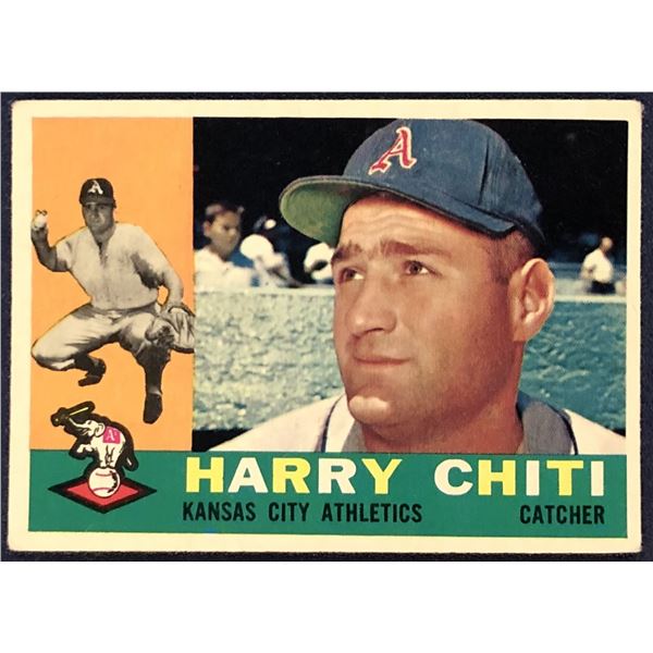 1960 TOPPS GREY BACKS HARRY CHITI