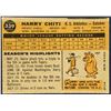 Image 2 : 1960 TOPPS GREY BACKS HARRY CHITI