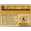 Image 2 : 1960 TOPPS GREY BACKS GENE CONLEY