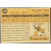 Image 2 : 1960 TOPPS GREY BACKS ELI GRBA ROOKIE CARD