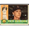 Image 1 : 1960 TOPPS BASEBALL WHITE BACK PETE BURNSIDE