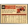 Image 2 : 1959 TOPPS WHITE BACKS TOM MORGAN