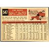 Image 2 : 1959 TOPPS WHITE BACKS JIM BAXES ROOKIE CARD
