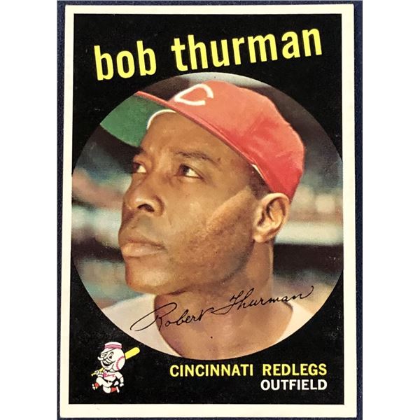 1959 TOPPS WHITE BACKS BOB THURMAN