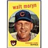 Image 1 : 1959 TOPPS GREY BACKS WALT MORYN