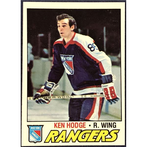 1977-78 TOPPS NHL KEN HODGE