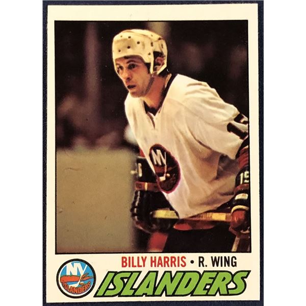 1977-78 TOPPS NHL BILLY HARRIS