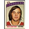 Image 1 : 1976-77 TOPPS NHL HOCKEY RICK CHARTRAW ROOKIE CARD