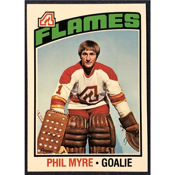 1976-77 TOPPS NHL HOCKEY PHIL MYRE
