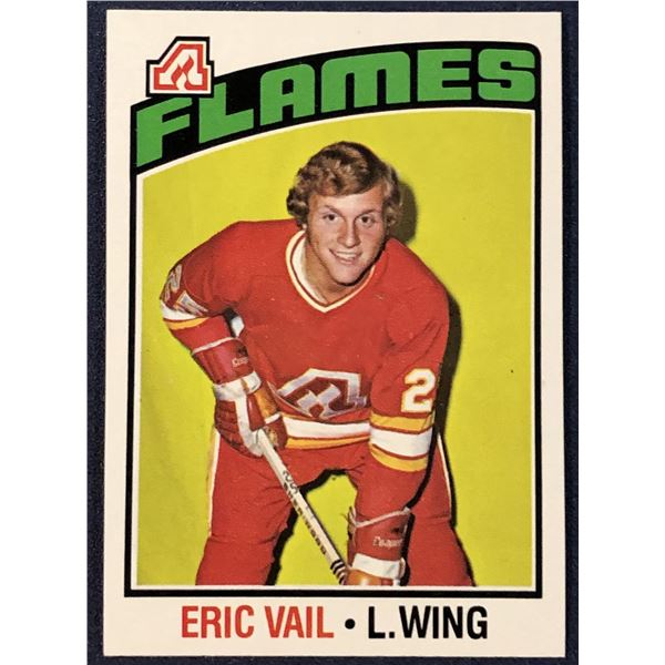 1976-77 TOPPS NHL HOCKEY ERIC VAIL