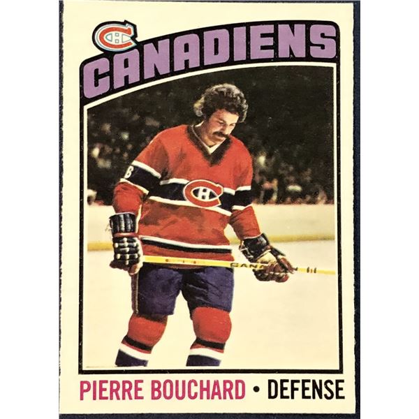 1976-77 O-PEE-CHEE NHL HOCKEY PIERRE BOUCHARD