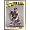 Image 1 : 1976-77 O-PEE-CHEE NHL HOCKEY PAT BOUTETTE ROOKIE CARD