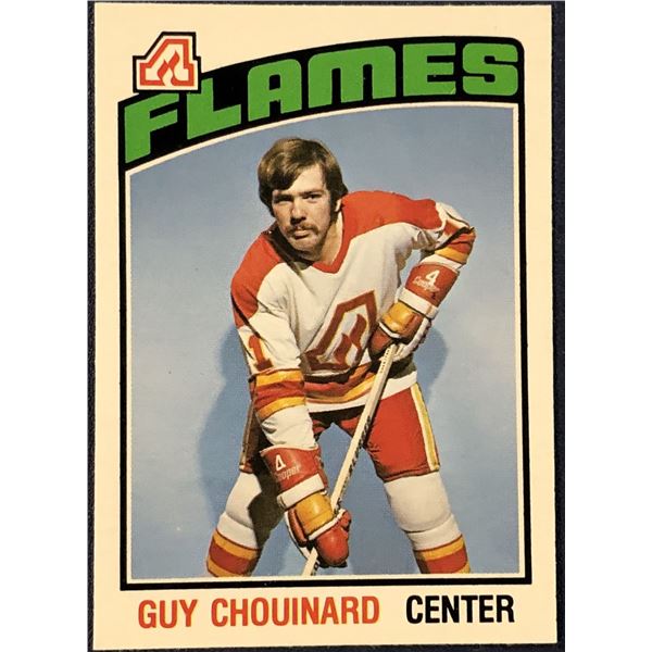 1976-77 O-PEE-CHEE NHL HOCKEY GUY CHOUINARD ROOKIE CARD