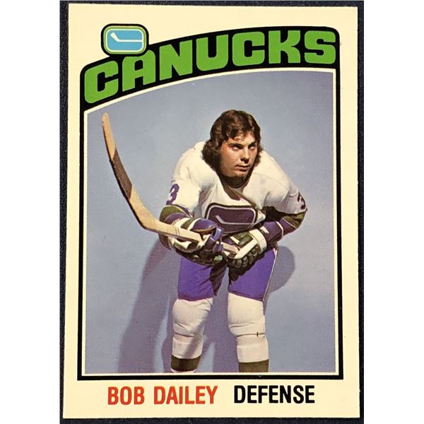 1976-77 O-PEE-CHEE NHL HOCKEY BOB DAILEY