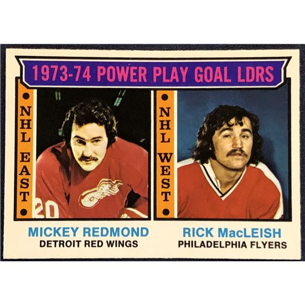 1974-75 O-PEE-CHEE NHL HOCKEY RICK MacLEISH (HOF)
