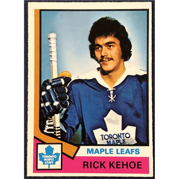 1974-75 O-PEE-CHEE NHL HOCKEY RICK KEHOE