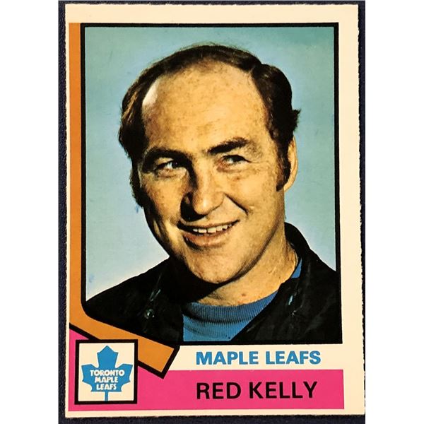 1974-75 O-PEE-CHEE NHL HOCKEY RED KELLY