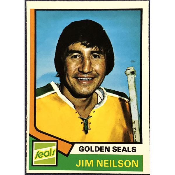 1974-75 O-PEE-CHEE NHL HOCKEY JIM NEILSON
