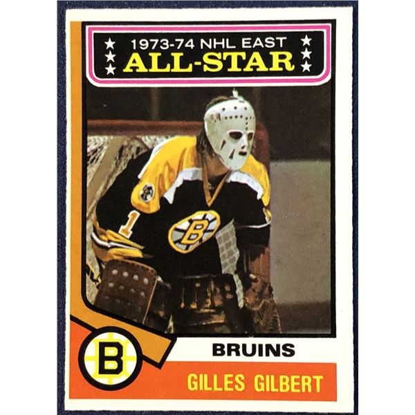 1974-75 O-PEE-CHEE NHL HOCKEY GILLES GILBERT