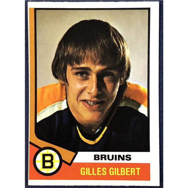 1974-75 O-PEE-CHEE NHL HOCKEY GILLES GILBERT