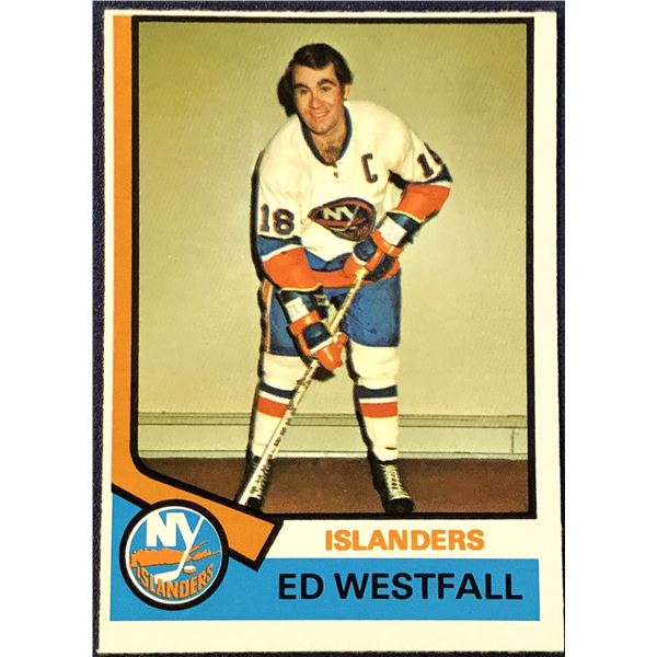 1974-75 O-PEE-CHEE NHL HOCKEY ED WESTFALL