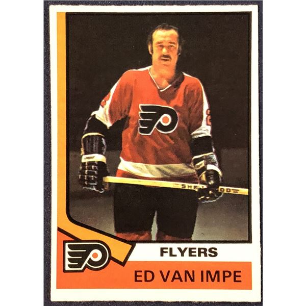 1974-75 O-PEE-CHEE NHL HOCKEY ED VAN IMPE