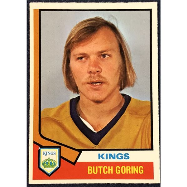 1974-75 O-PEE-CHEE NHL HOCKEY BUTCH GORING