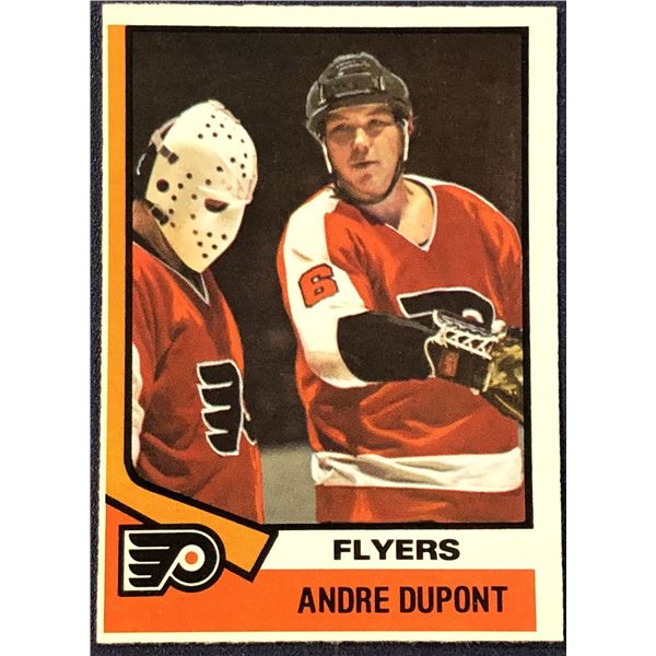 1974-75 O-PEE-CHEE NHL HOCKEY ANDRE DUPONT