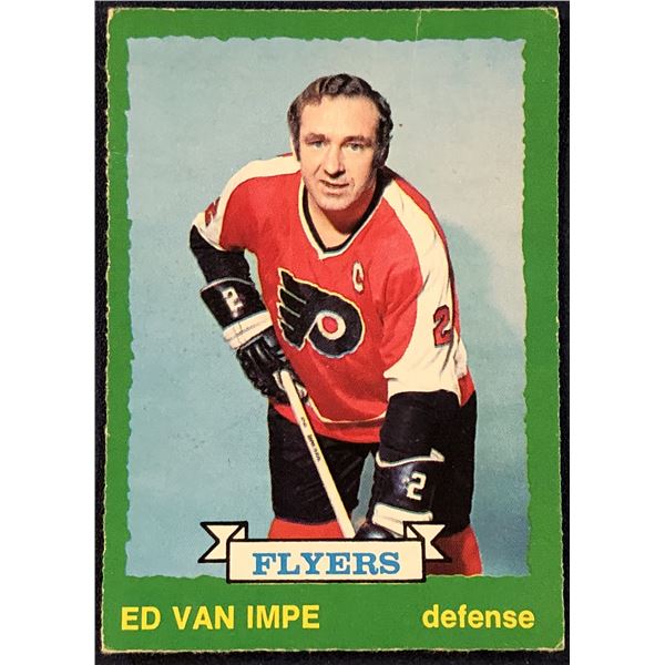 1973-74 O-PEE-CHEE NHL HOCKEY ED VAN IMPE