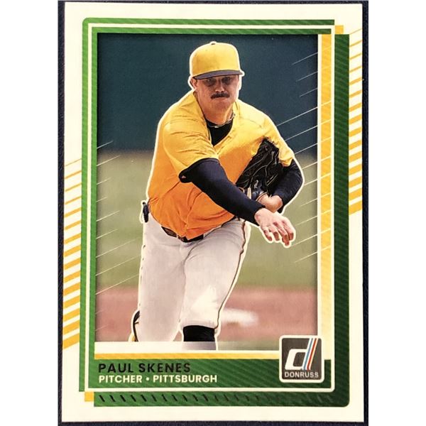 2025 DONRUSS BASEBALL PAUL SKENES ROOKIE CARD