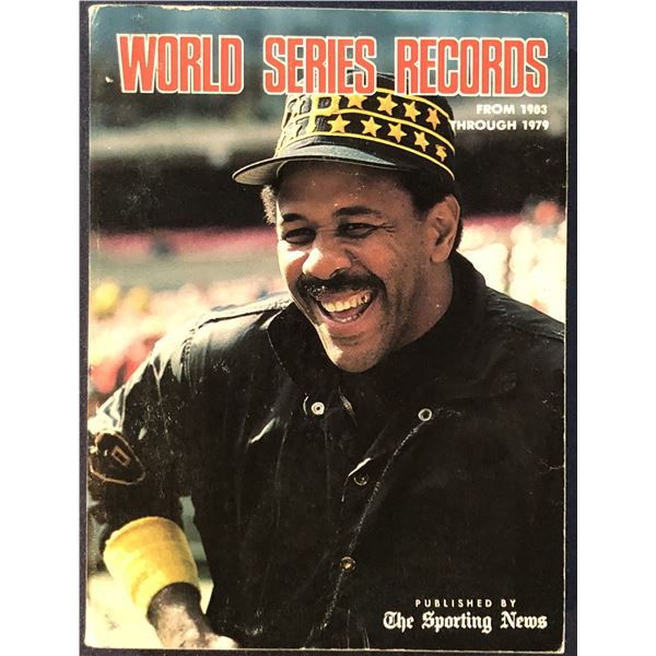 1980 MAJOR LEAGUE BASEBALL WORLD SERIES RECORD BOOK