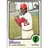 Image 1 : 1973 TOPPS LOU BROCK (HOF)
