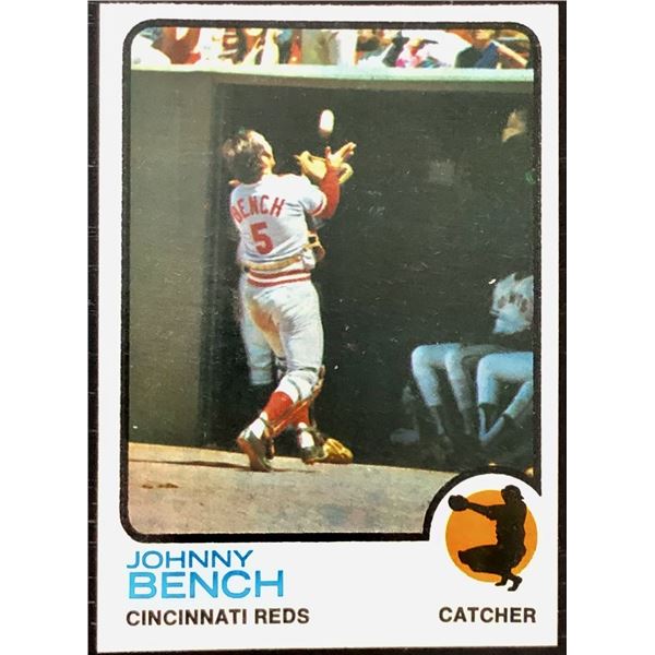 1973 TOPPS JOHNNY BENCH (HOF)