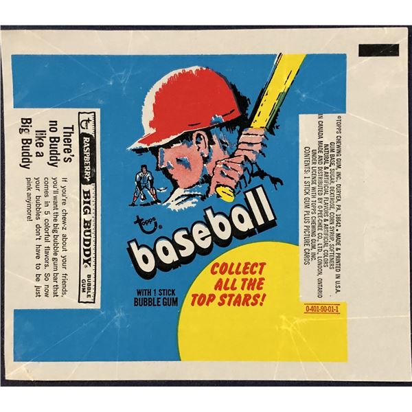 1971 TOPPS BASEBALL WRAPPER