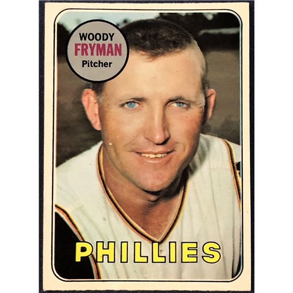 1971 O-PEE-CHEE BASEBALL WOODY FRYMAN
