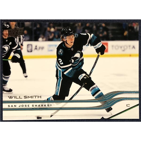 2025-26 UPPER DECK NHL WILL SMITH ROOKIE CARD