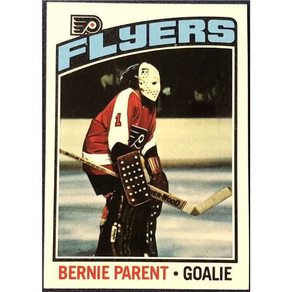 1976-77 TOPPS NHL HOCKEY BERNIE PARENT (HOF)