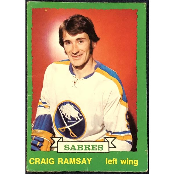 1973-74 TOPPS NHL HOCKEY CRAIG RAMSAY