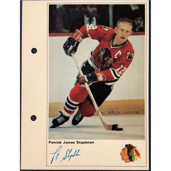 1971 TORONTO SUN NHL ACTION PLAYERS - PAT STAPLETON