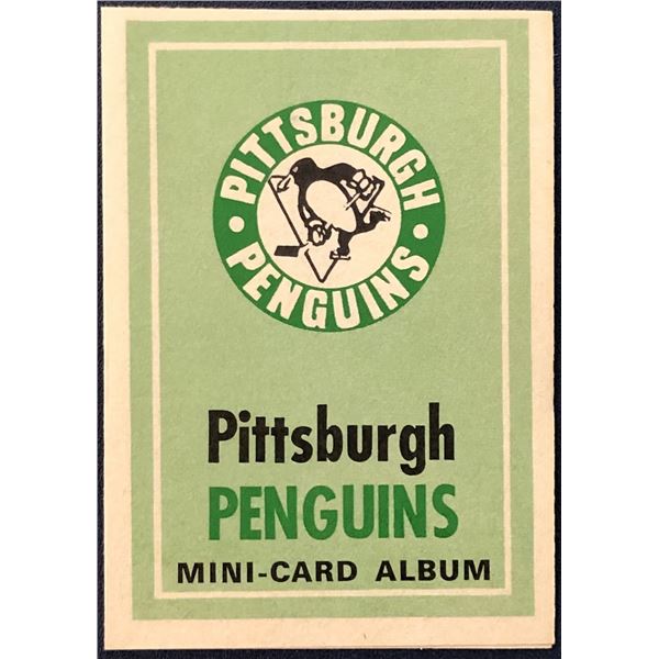 1969-70 O-PEE-CHEE HOCKEY MINI ALBUM - PITTSBURGH PENGUINS