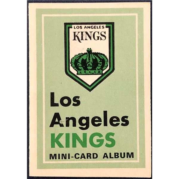 1969-70 O-PEE-CHEE HOCKEY MINI ALBUM - LOS ANGELES KINGS