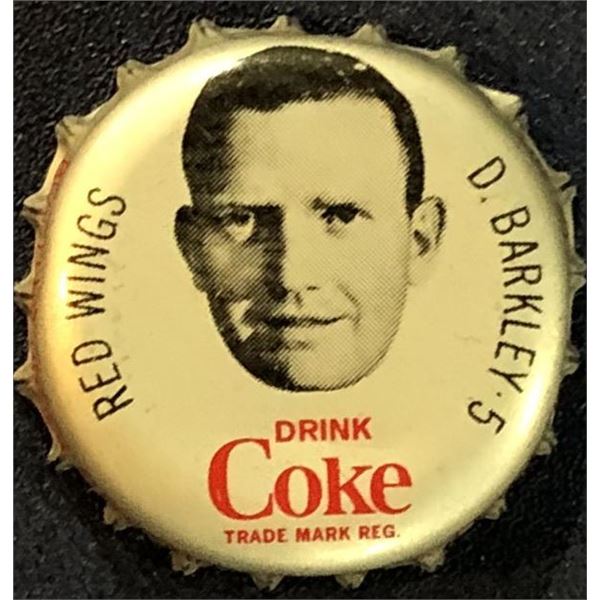 1964-65 COCA COLA NHL BOTTLE CAPS - DOUG BARKLEY