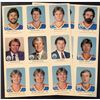 Image 2 : 1982-83 RED ROOSTER EDMONTON OILERS SET UNCUT - 4x GRETZKY (HOF)