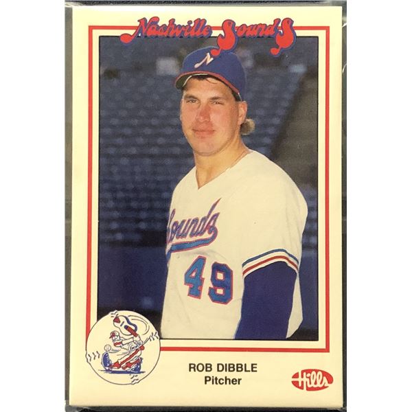 1988 HILLS GROCERS MiLB NASHVILLE SOUNDS TEAM SET (ROB DIBBLE)
